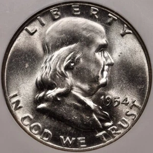 1954 FS-401 Bugs Bunny Franklin Half Dollar NGC MS65, Blast White DKRC - Picture 1 of 5