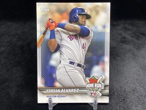 YORDAN ALVAREZ 2021 TOPPS SERIES 1 #HRC-11 HOME RUN CHALLENGE INSERT / ASTROS - Picture 1 of 2