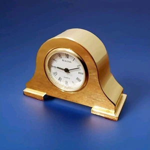 Vintage Bulova B-0501 Miniatur Manteluhr 1,25 Zoll T x 2 Zoll W benötigt Batterie - Bild 1 von 8