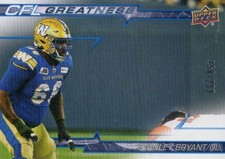 2023 Upper Deck CFL Football  CFL GREATNESS SERIAL NUMBERED  /299