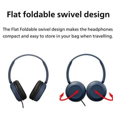 JVC Powerful Sound Wire Headphones Built-In Remote & Mic HA-S31M  - Image 1 of 4