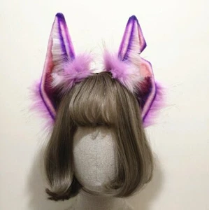 Rabbit Jackal Simulation Animal Ears Hairband Halloween Prop Cosplay Accessories - Picture 1 of 11