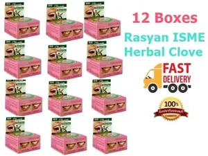 12x Rasyan ISME Nature Kräuternelke Zahnpasta Anti Bakterien Mundgeruch 25g. - Bild 1 von 10