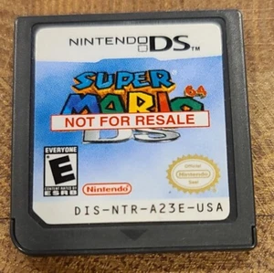 Super Mario 64 DS Not For Resale Nintendo DS Demo - Picture 1 of 2