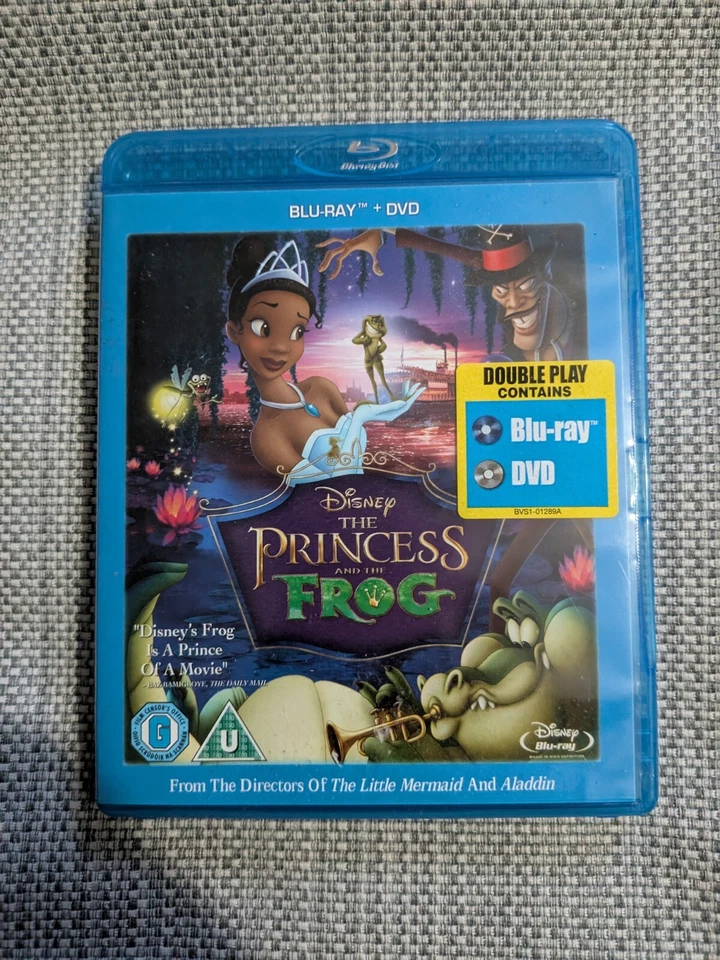 The Princess And The Frog (Blu Ray & DVD, 2010) Double Play FREE POSTAGE - Image 1 of 1