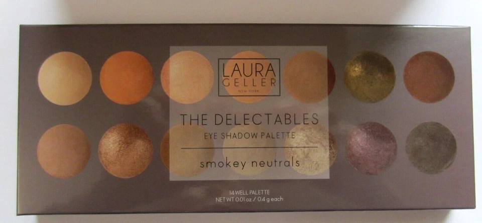 Laura Geller The Delectables 14 Eye Shadow Palette Smokey Neutrals