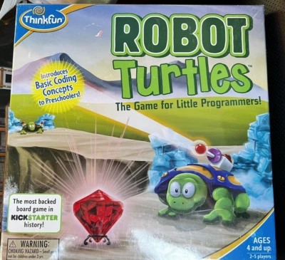 Robot Turtles Game for Little Programmers Basic Coding Concepts 2014 Think Fun - Image 1 of 2