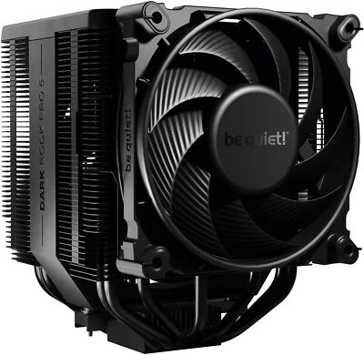 be quiet! BK036 Dark Rock PRO 5 - Processor cooler - Aluminum and copper - Black - Image 1 of 2