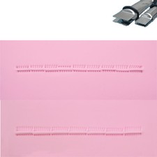 PME CLOSED STRAIGHT LINE SERRATED Metal Crimper Press Sugarcraft Cake Decorating