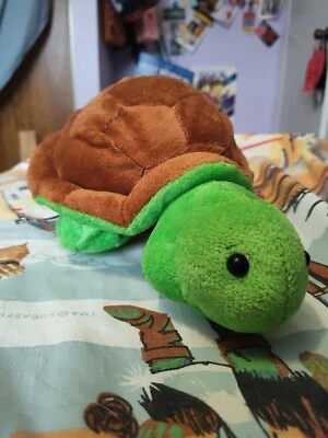 Webkinz GANZ Turtle HM150 NO CODE Retired Green Brown - Image 1 of 4