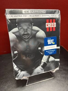 Creed III 3 Steelbook (4K UHD+Blu-ray+Digital) Factory Sealed**MINT*** - Picture 1 of 6