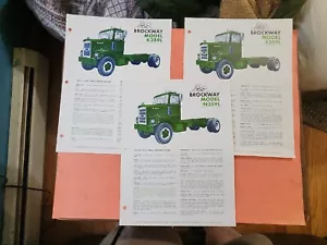 3 1969-1972 Brockway Trucks Brochures E359L K359L N359L 359 Series - Picture 1 of 4