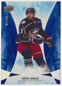 Chaquetas azules Columbus 82/99 2020-21 Upper Deck Ice Royal Blue #41 - Imagen 1 de 2