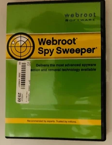 Webroot Software Spy Sweeper Windows Vista/XP/2000, With Key - Picture 1 of 5