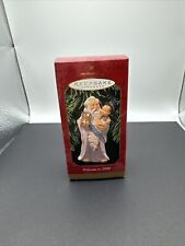 HALLMARK WELCOME TO 2000 CHRISTMAS KEEPSAKE ORNAMENTS FATHER TIME BABY NEW YEAR