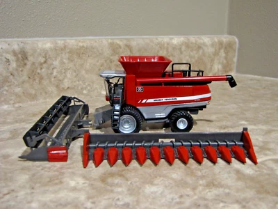 Ertl 1/64 Massey Ferguson 9795 Combine Farm Toy Duals - Image 1 of 2