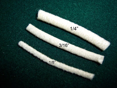 1/8" Antique Fan Wick - Vintage Fan Restore Wicks - GE  Emerson  Westinghouse - Image 1 of 4