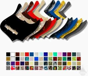 WD Custom Pickguard For Fender American Elite 5 String Jazz Bass V - Picture 1 of 97