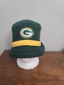 Green Bay Packers Bucket Hat Cap 100% Fleece One Size Fits Most NFL Made in USA - Picture 1 of 6