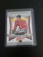 2007-08 Upper Deck MVP Jonathan Toews Rookie Card Blackhawks