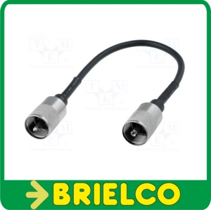 CABLE LATIGUILLO RG58 PL-259 MACHO-MACHO UHF 50 OHMIOS 25CM BD6665 - Bild 1 von 1