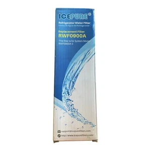 Filtro de agua de repuesto ICEPURE RWF0900A para refrigerador nuevo en caja - Imagen 1 de 2