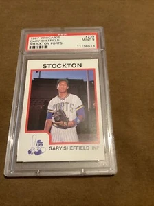 1987 Procards Gary Sheffield PSA 9 Minor Rookie Brewers - Picture 1 of 3
