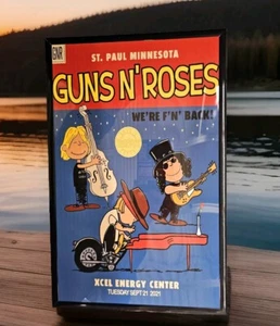 Guns N' Roses 2021 Konzert Poster, St Paul - Bild 1 von 3