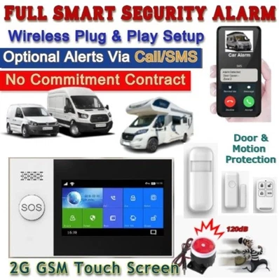 Motorhome Caravan Remote Alarm Security System Phone Call/SMS Real Time Alert - Image 1 of 4