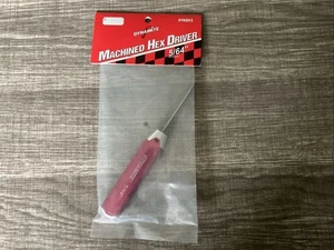 Dynamite DYN2913 Machined! US SAE Hex Driver Wrench 5/64" Red - Picture 1 of 2