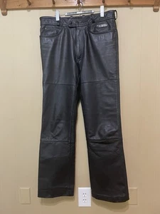 Hein Gericke Leather Motorcycle Jeans 34W/33L. Men's . - Picture 1 of 11