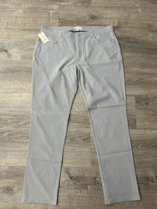 Peter Millar Crown Sport 5 Pocket eb66 Performance Pants Gale Grey 32x32 $168 - Picture 1 of 11