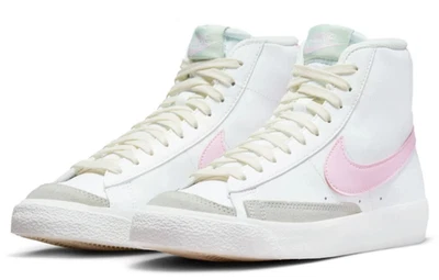 Nike Blazer Mid 77 White Pink Foam DA4086-106 GS Womens Shoes New - image 1 of 4