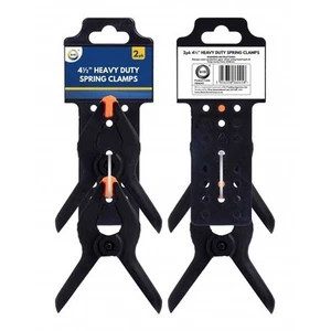 2Pk 4½” Heavy Duty Spring Clamps - Picture 1 of 1