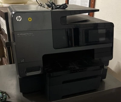 HP Officejet Pro 8630 All-In-One Wireless Color Printer w/Two Paper Trays *Works - Image 1 of 4