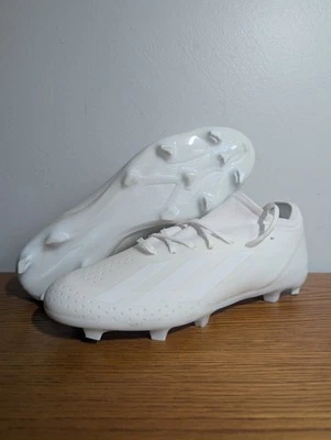Size 11 Men's Adidas Crazyfast.3 FG Soccer Cleans White Football Boots GY7430 Ds - Image 1 of 4