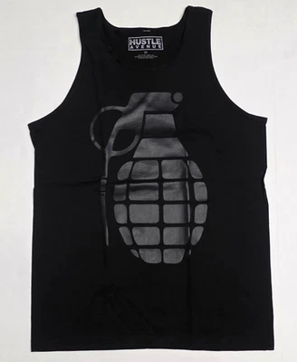 Camiseta Regata Grenade Urban Streetwear Colete Masculino MÉDIO Preto Novo - Imagem 1 de 2