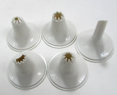 Pampered Chef Easy Accent Decorator REPLACEMENT Tips Only - Image 1 of 2