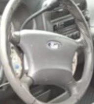 Bolsa de aire airbag volante conductor Ford Explorer 01-05 OEM LKQ Foto 1 de 4