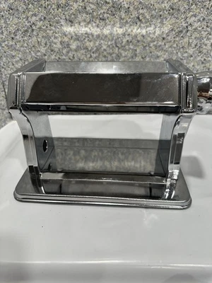 Stainless Steel Pasta Maker Manual Noodle Roller Cutter Adjustable Thickness Mac - Image 1 of 4