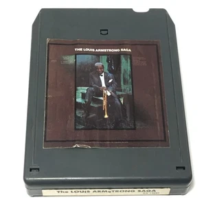 Louis Armstrong: Die Louis Armstrong Saga auf 8 Spur, 1976, -gebraucht -nicht getestet - Bild 1 von 10