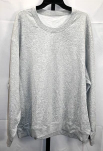 Sudadera Pullover Pumiey Manga Larga Gris Talla 2XL NUEVA CON ETIQUETAS Algodón y Poliéster - Imagen 1 de 4