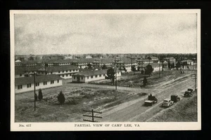 Military postcard Camp Lee, Virginia VA General View No. 417 - Picture 1 of 2