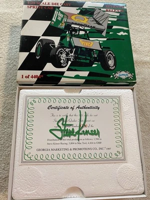 Coche Sprint Steve Kinser #11 Quaker State GMP escala 1/25. Nuevo Foto 1 de 2