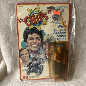1977 MEGO CHIPS "Wheels Willy" 3.75" Action Figure UNUSED 70s TV Show - Picture 1 of 4