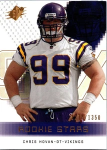 2000 SPx #95 Chris Hovan #/1350 - Picture 1 of 2