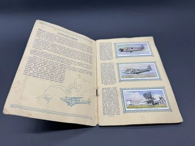 John Player Cigarette Cards Book Aeroplanes Original Complete 1935 - Image 1 of 4