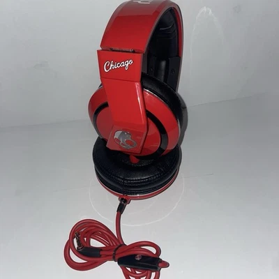 Skullcandy Chicago Bulls NBA Mix Master Headphones - Red - Image 1 of 4
