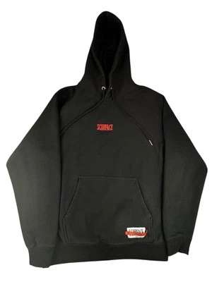 Sudadera con Capucha Scarface X Shoe Palace Negra Pullover Polar Al Pacino Gráfico Talla Mediana Foto 1 de 4