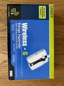 LINKSYS WRE54G 3-US WIRELESS G RANGE EXPANDER/EXTENDER WIFI REPETEAR.N.R. - Picture 1 of 5